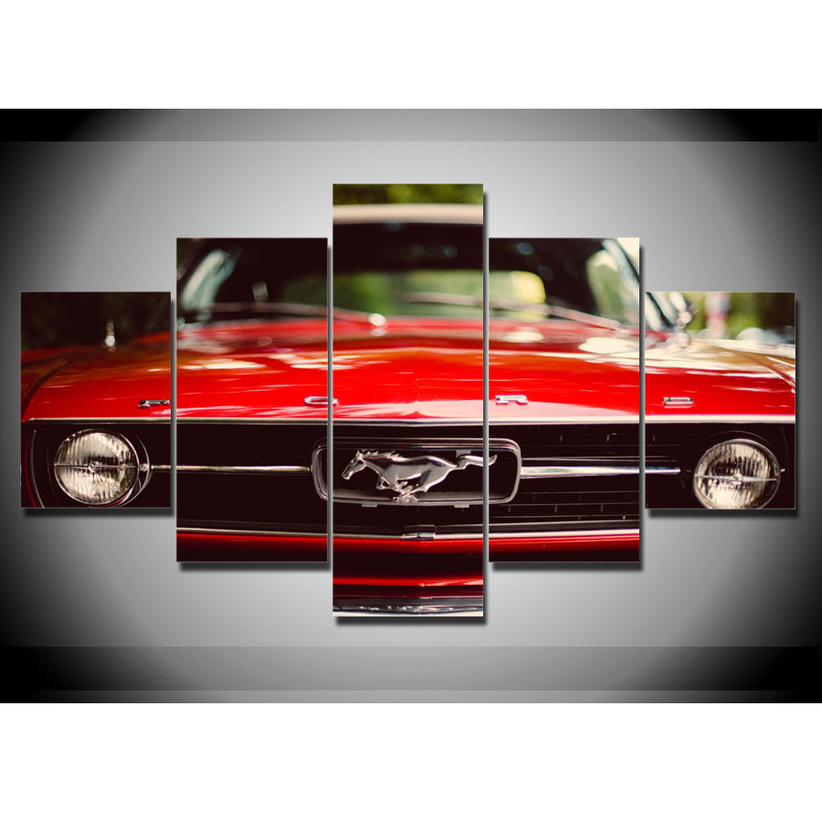MUSTANG CANVAS ART