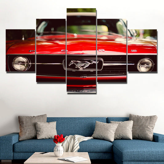 MUSTANG CANVAS ART