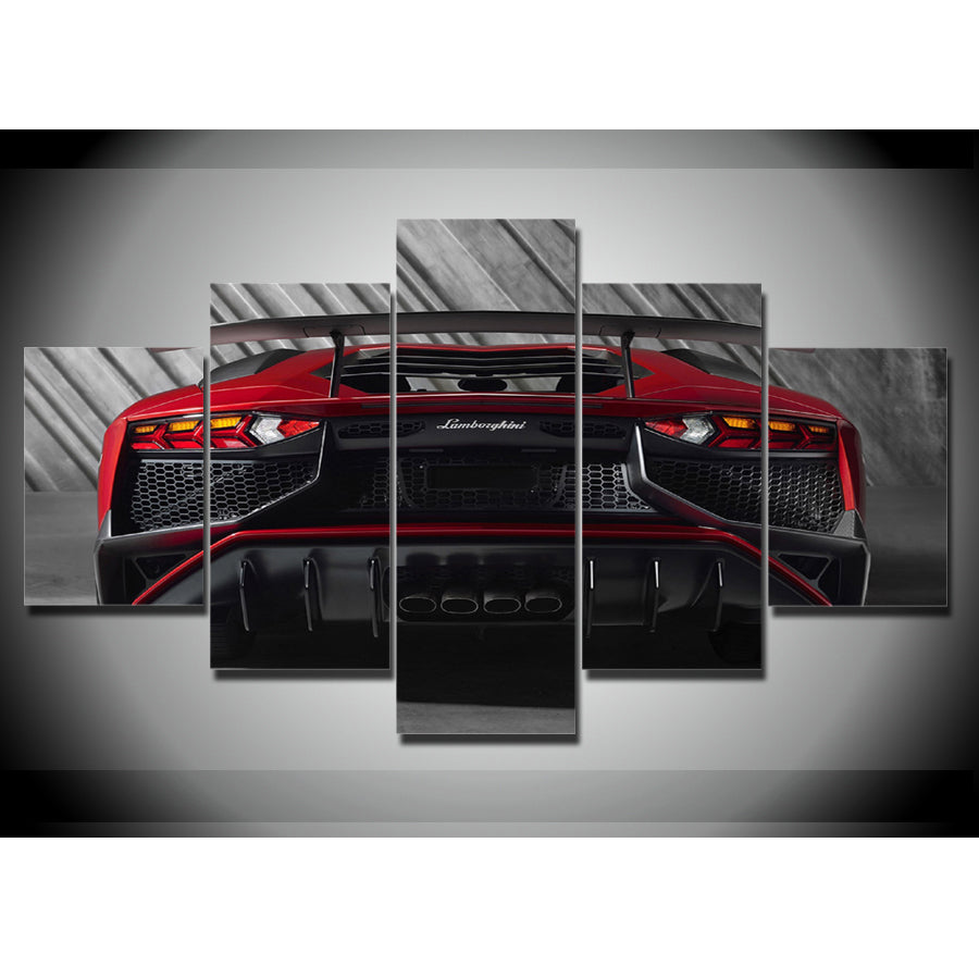 LAMBO CANVAS ART