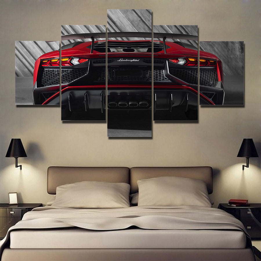 LAMBO CANVAS ART