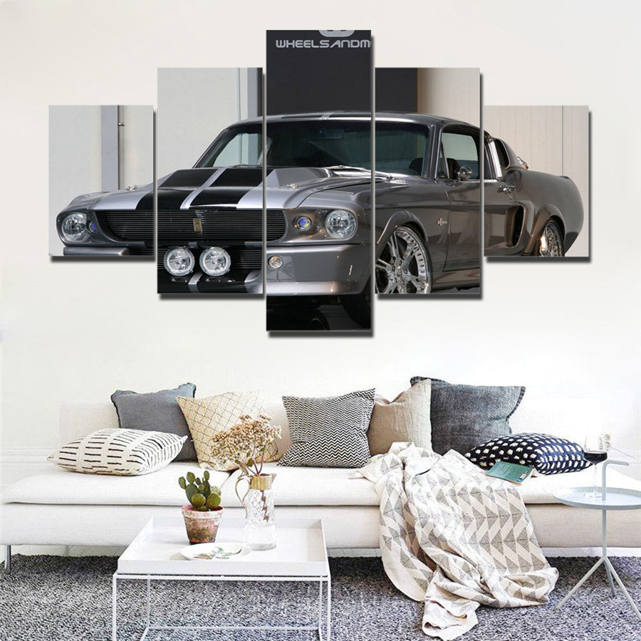 MUSCLE CAR CANVAS ART