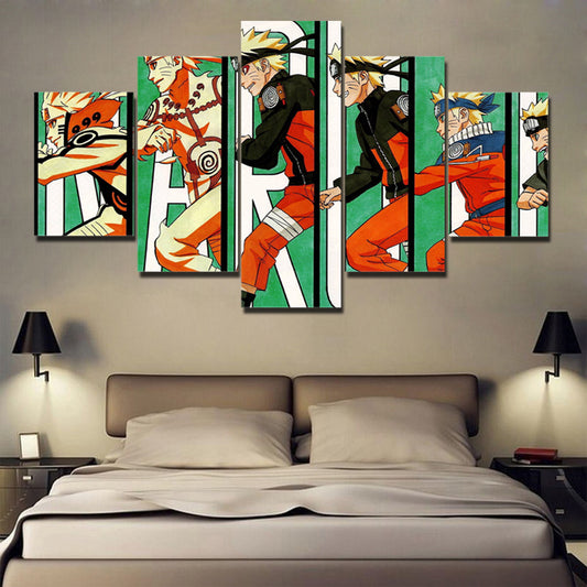 NARUTO'S GROWTH CANVAS ART