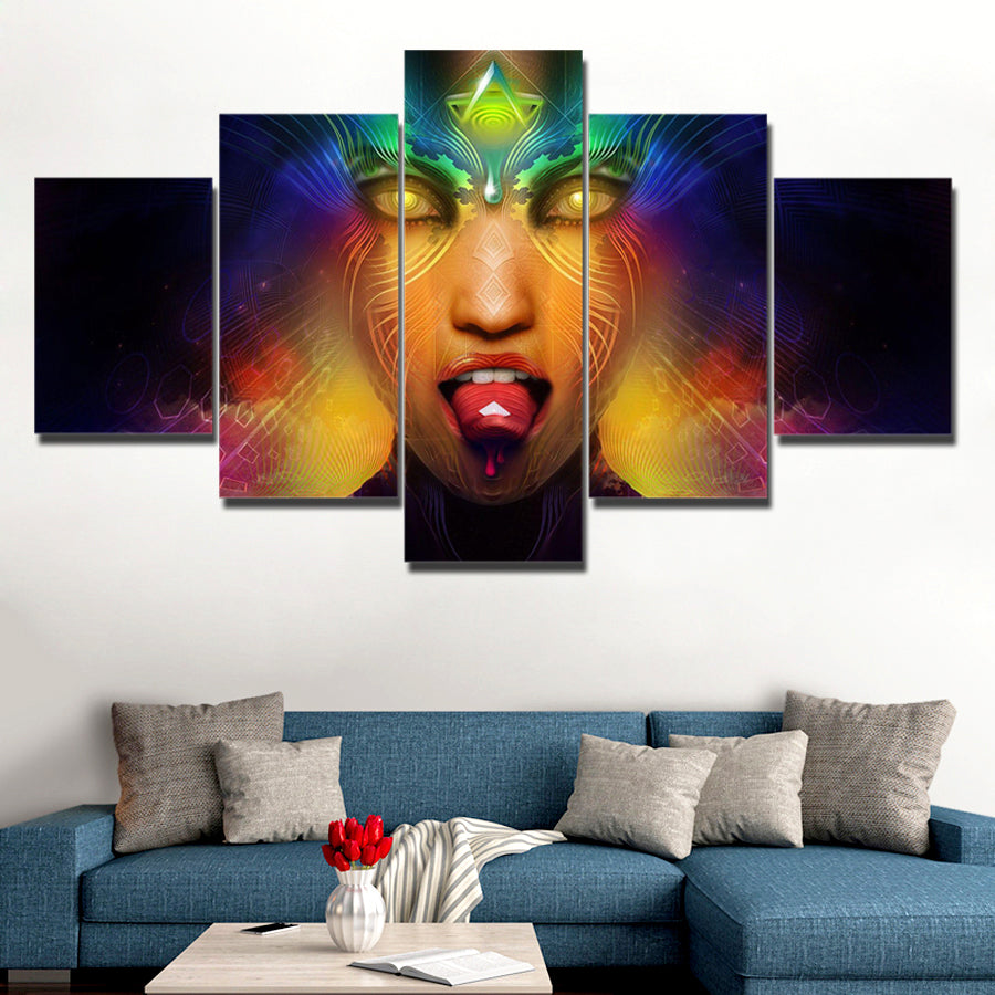 TRIPPY CANVAS ART