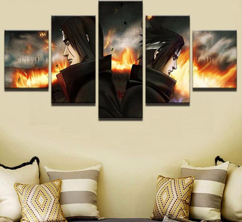 ITACHI & SASUKE CANVAS ART