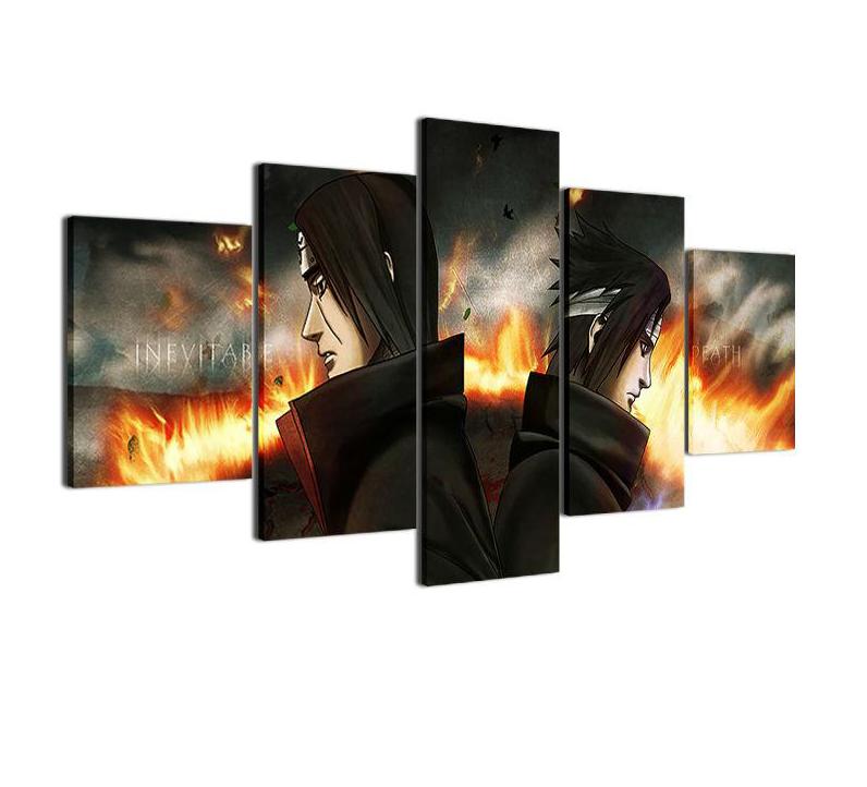 ITACHI & SASUKE CANVAS ART