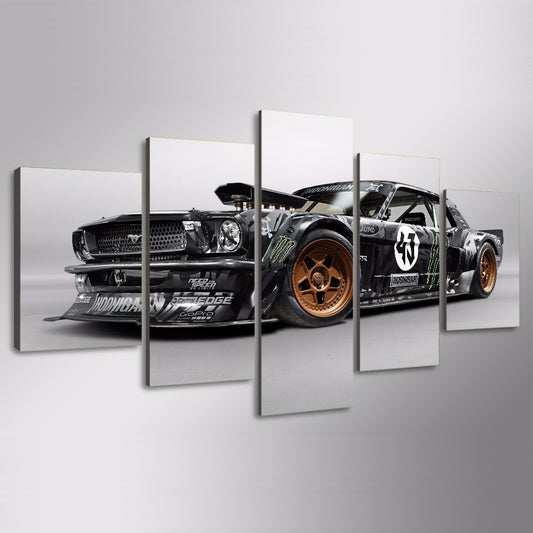 MODDED MUSTANG CANVAS ART