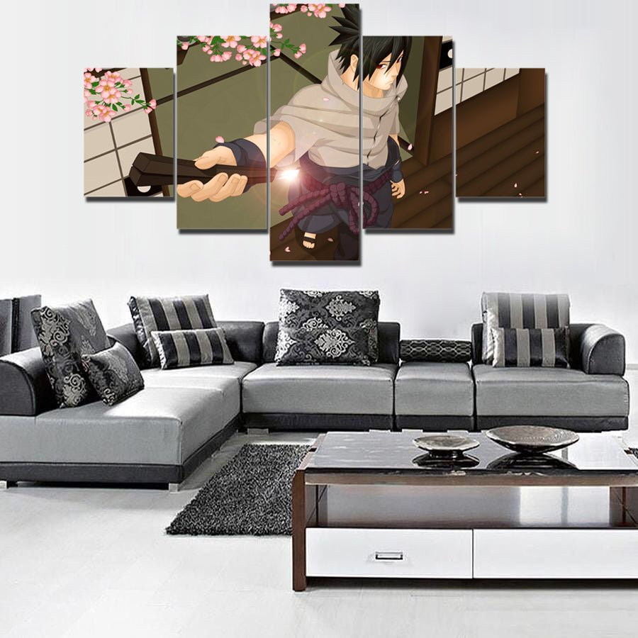 SASUKE'S BLADE CANVAS ART