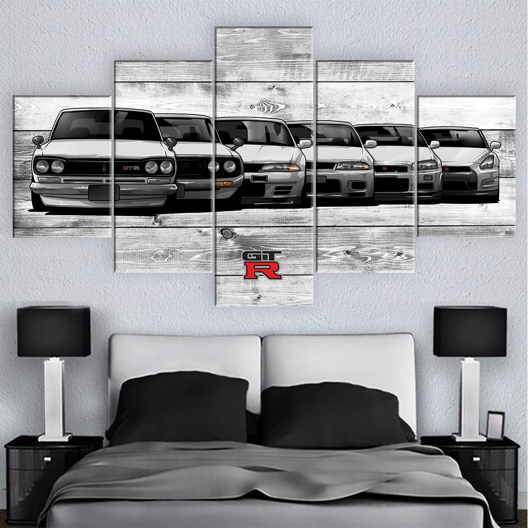 GTR GENERATION CANVAS WALL ART