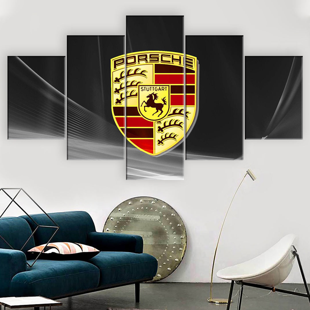 PORSCHE CAR WALL ART