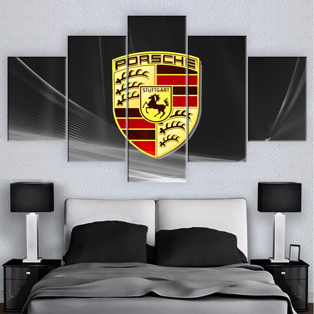 PORSCHE CAR WALL ART