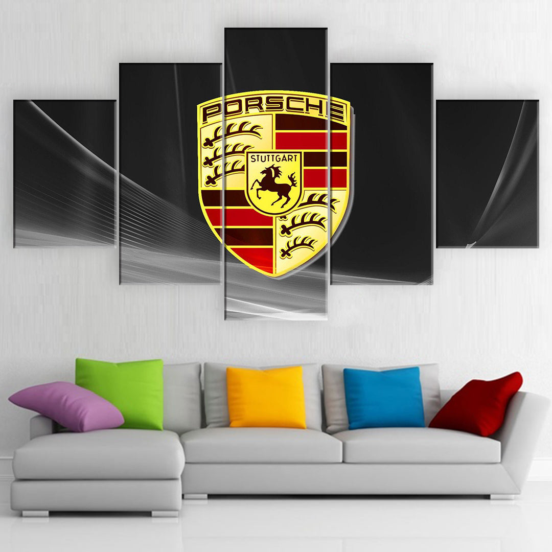 PORSCHE CAR WALL ART